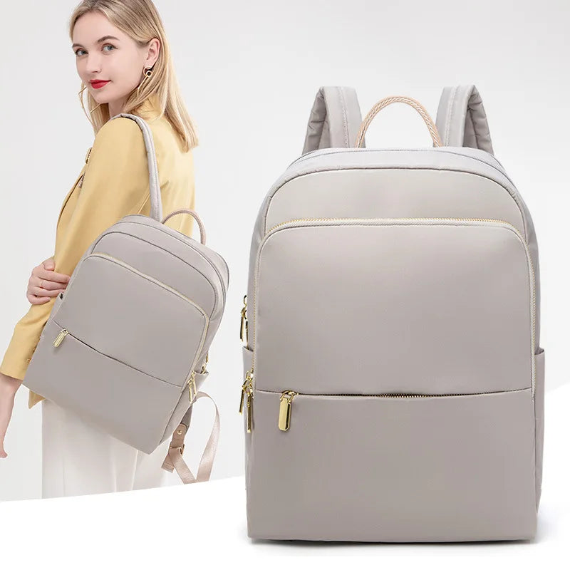Sac À Dos Avec Compartiment Pour Ordinateur En Tissu Oxford