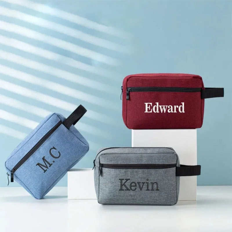 Trousse De Toilette Personnalisé Personnalisable Brodée