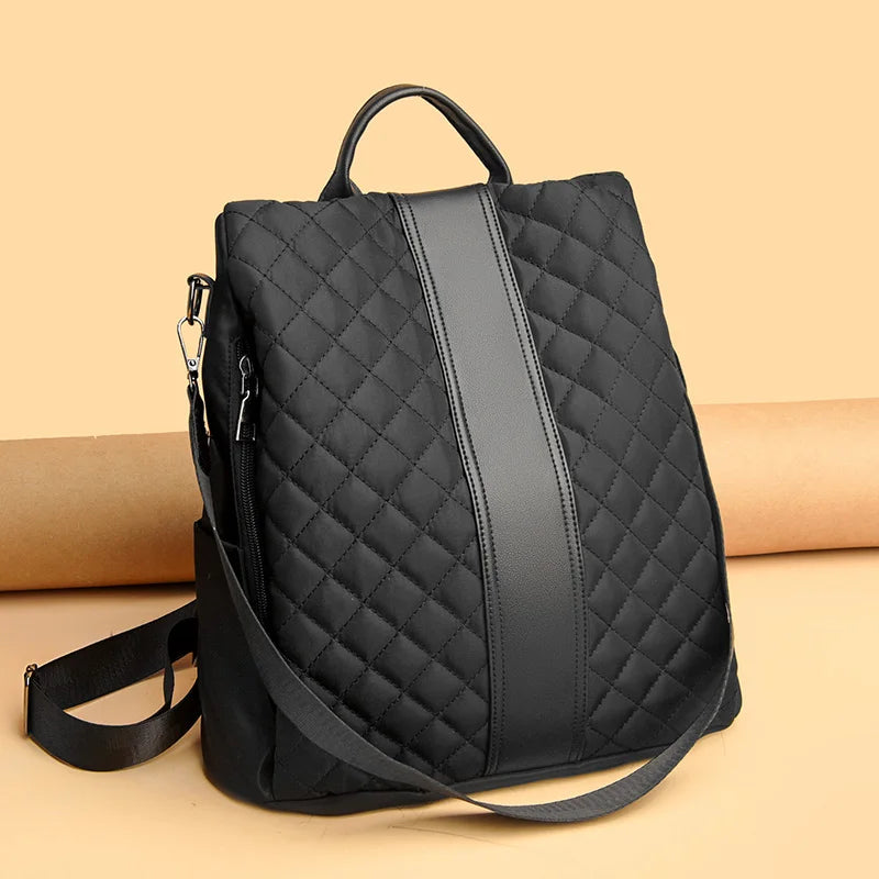 Sac À Dos Femme Voyage Antivol Tissu Oxford