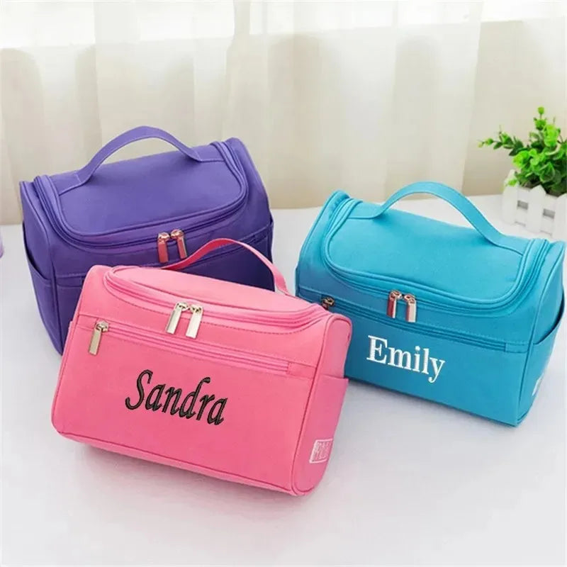 Trousse De Toilette Personnalisée Personnalisé Brodé