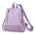 Sac À Dos Toutes Saisons Imprimé Floral En Tissu Oxford