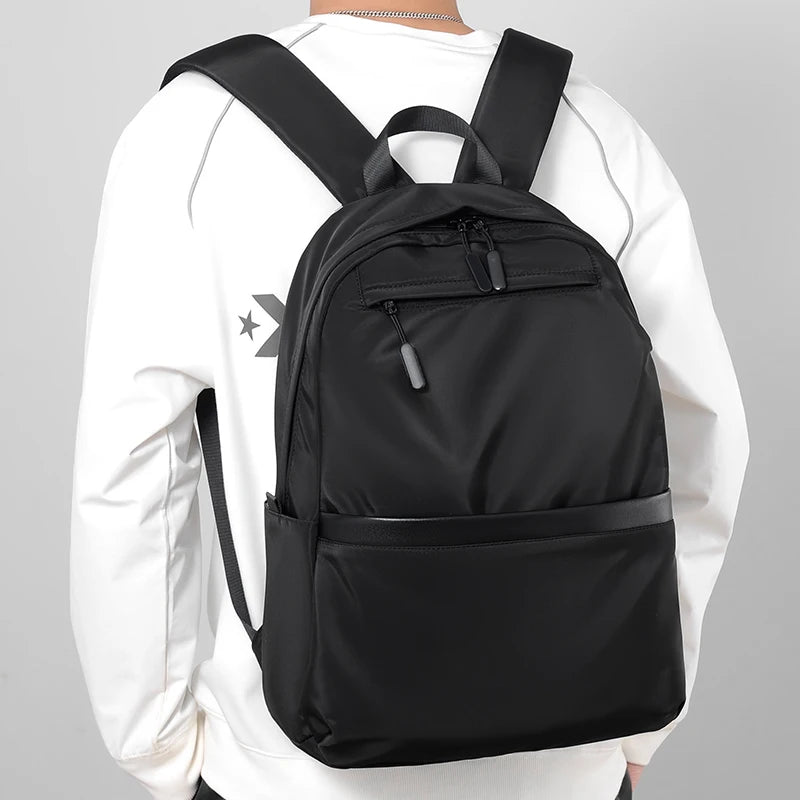 Sac À Dos Noir Pour Ordinateur En Polyester
