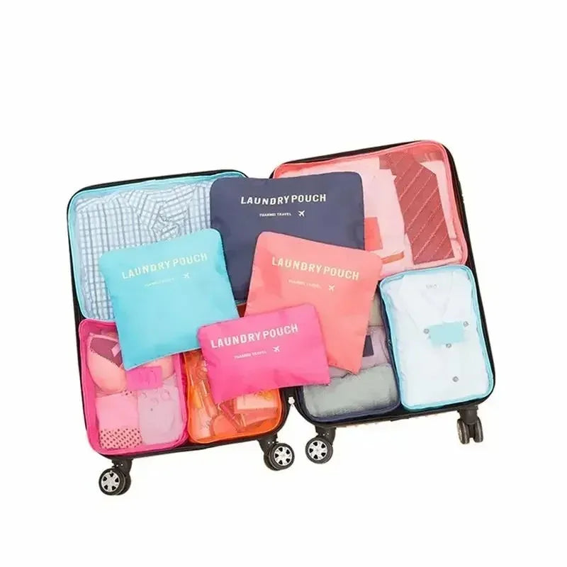 Accessoires Voyage Valise Lot De 6 Pièces Avec Panneaux