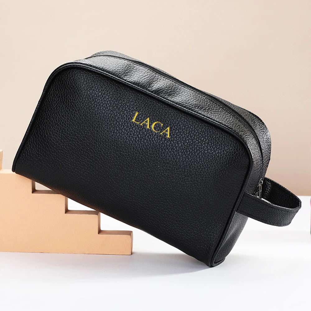 Trousse De Toilette Personnalisable Avec Nom Ou Initiales