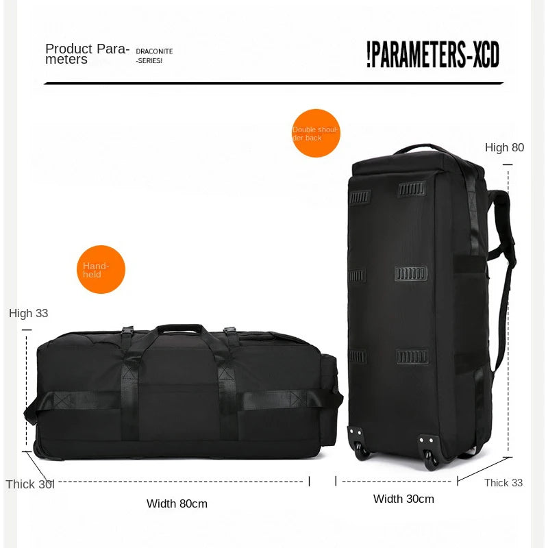 Sac À Dos À Roulettes Pliable