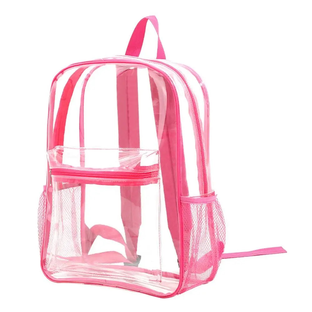 Sac À Dos Sport Femme Transparent En PVC