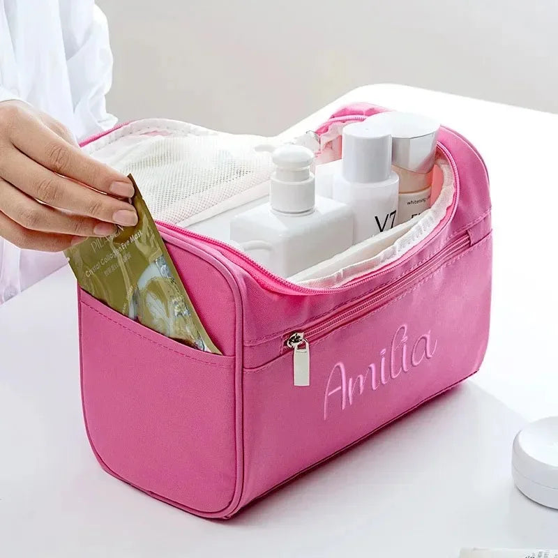 Trousse De Toilette Personnalisée Personnalisé Brodé