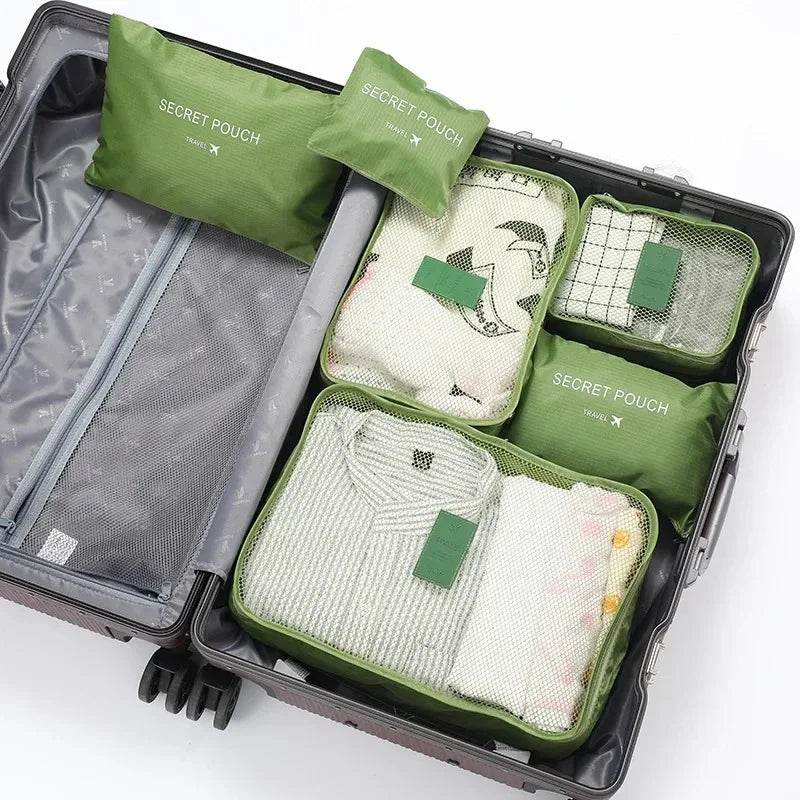 Accessoires Voyage Valise Lot De 6 Pièces Avec Panneaux
