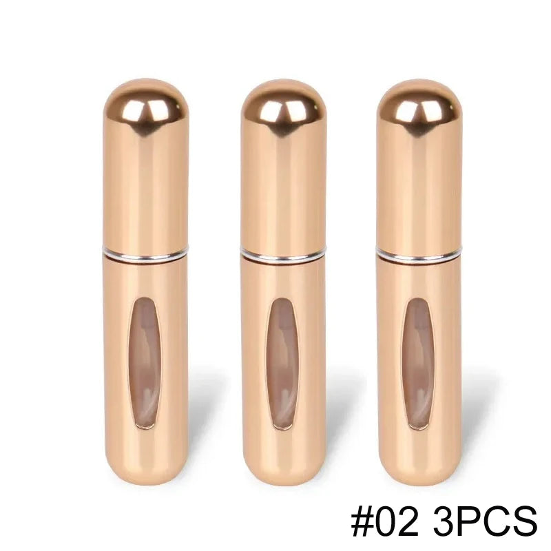 Atomiseur de parfum rechargeable 5 ml avec fenêtre ovale
