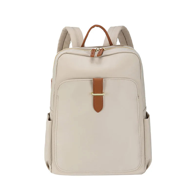 Sac À Dos En Nylon Avec Poche Frontale Pour Ordinateur