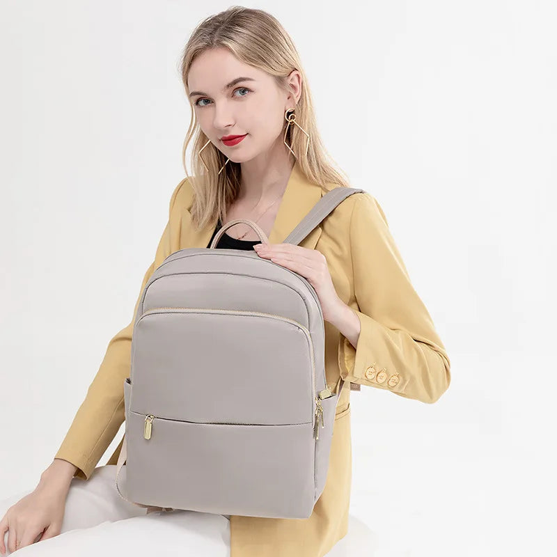Sac À Dos Avec Compartiment Pour Ordinateur En Tissu Oxford