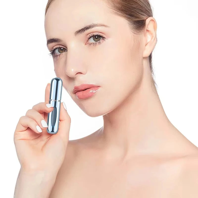 Atomiseur de parfum rechargeable 5 ml avec fenêtre ovale