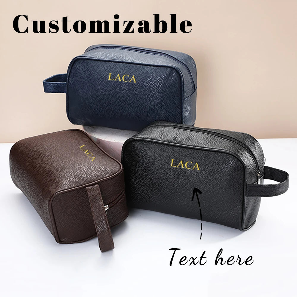 Trousse De Toilette Personnalisable Avec Nom Ou Initiales