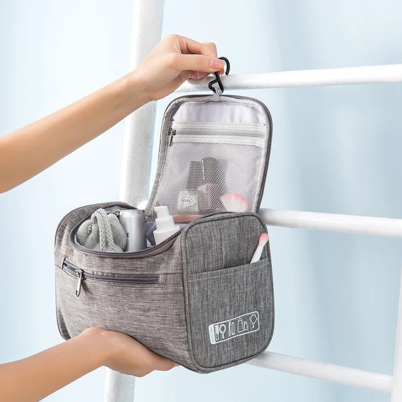 Trousse De Toilette Suspendue En Nylon