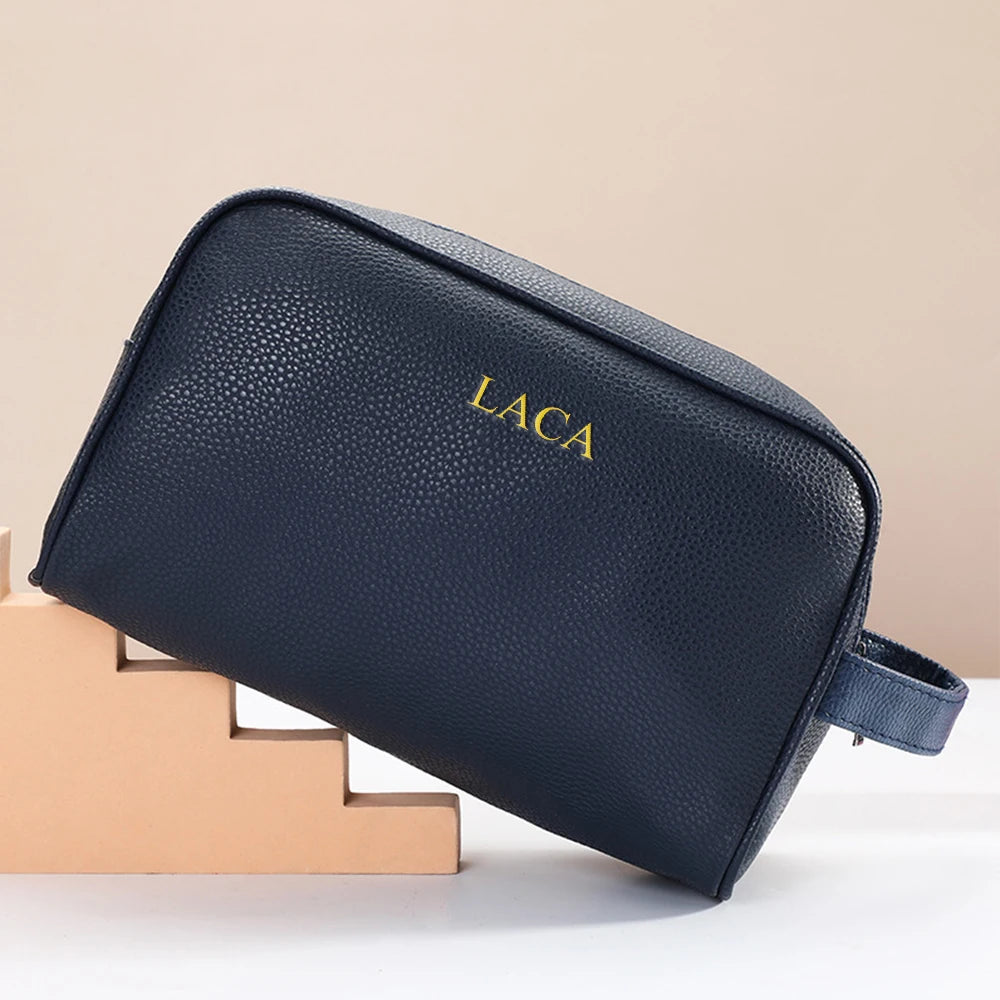 Trousse De Toilette Personnalisable Avec Nom Ou Initiales