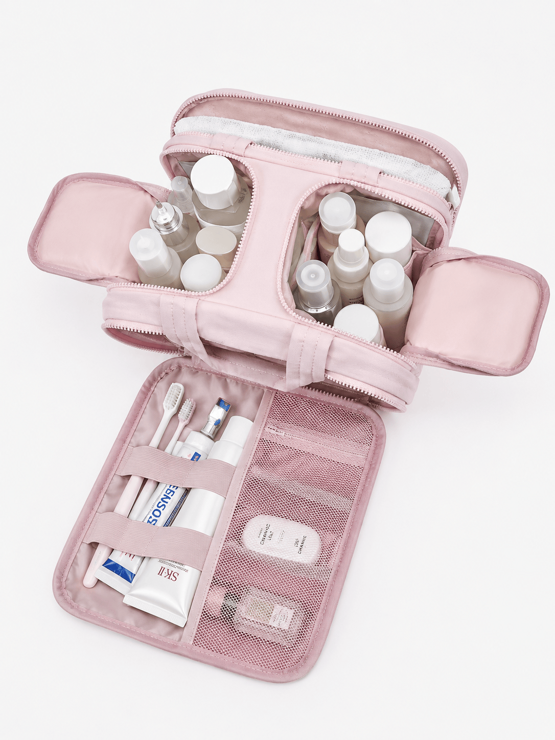 Sackovia Grande Trousse De Toilette Femme À Compartiments Multiples