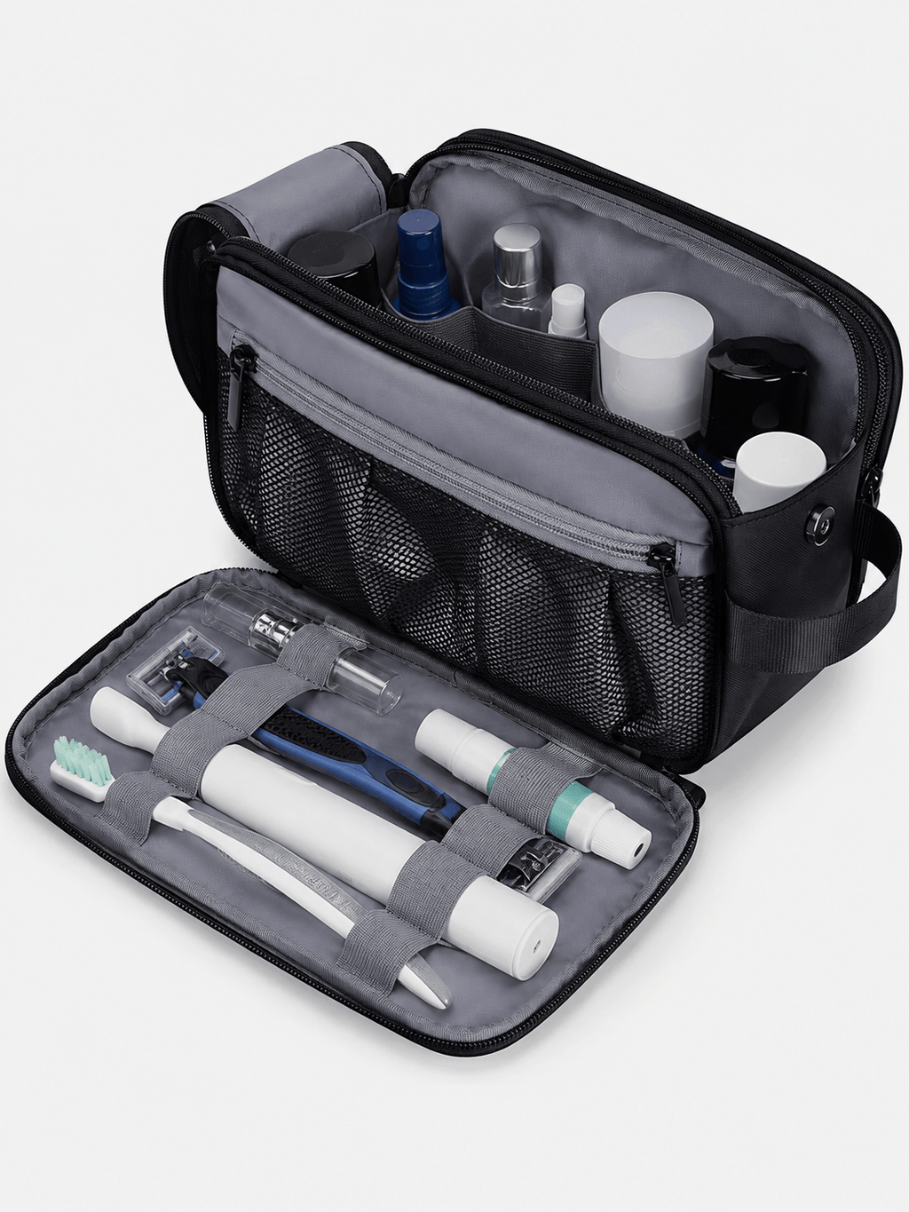 Sackovia Grande Trousse De Toilette Homme Résistant À L'Eau Double