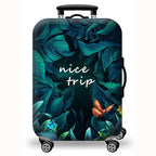 Sackovia Housse de valise extensible imprimé voyage 18 à 32 pouces