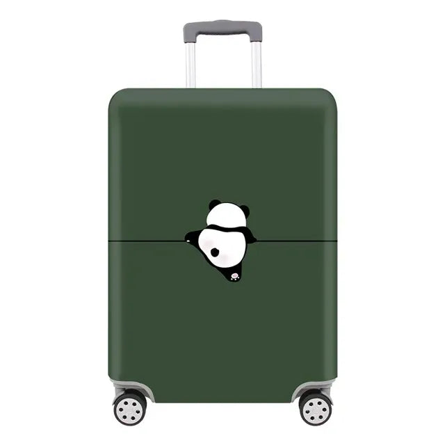 Sackovia Housse de valise extensible imprimé voyage 18 à 32 pouces