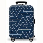 Sackovia Housse de valise extensible imprimé voyage 18 à 32 pouces