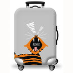 Sackovia Housse de valise extensible imprimé voyage 18 à 32 pouces
