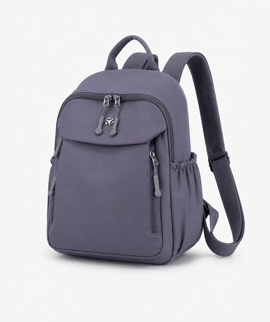 Sackovia Petit Sac À Dos Femme Noir En Nylon