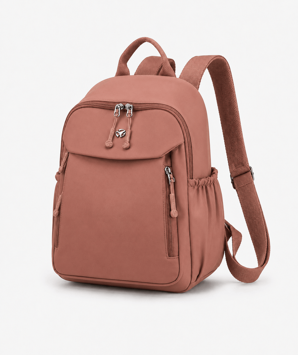 Sackovia Petit Sac À Dos Femme Noir En Nylon