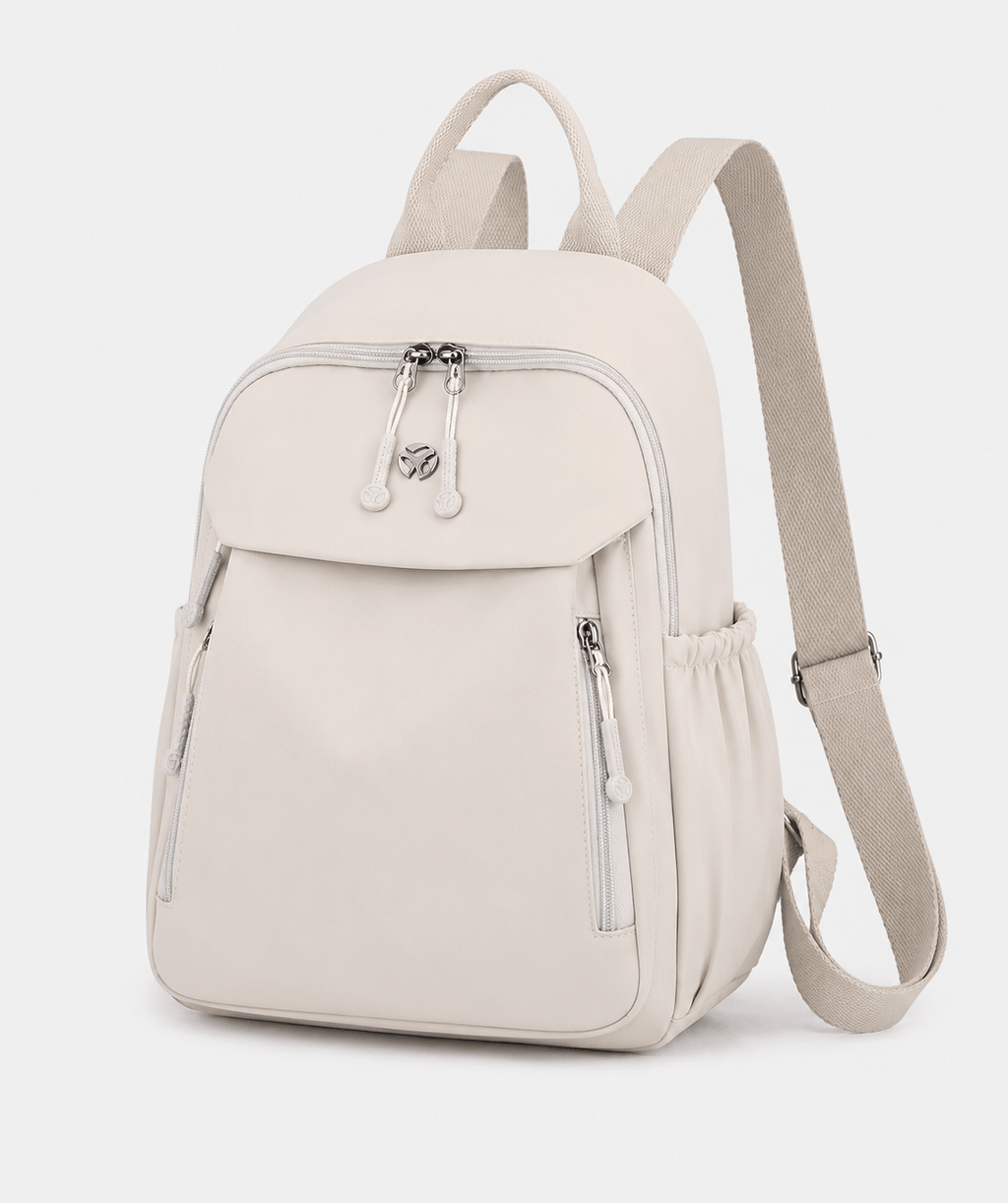 Sackovia Petit Sac À Dos Femme Noir En Nylon