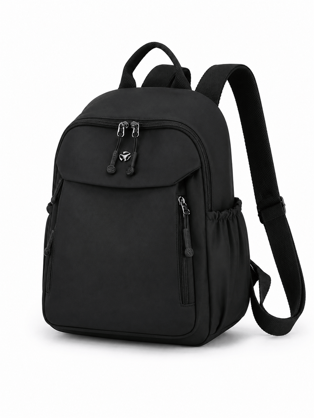 Sackovia Petit Sac À Dos Femme Noir En Nylon
