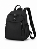 Sackovia Petit Sac À Dos Femme Noir En Nylon