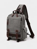 Sackovia Petit Sac À Dos Homme En Toile Marron