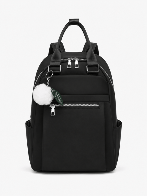 Sackovia Sac À Dos 20-35 L Avec Poche Avant Zippée Tissu Oxford