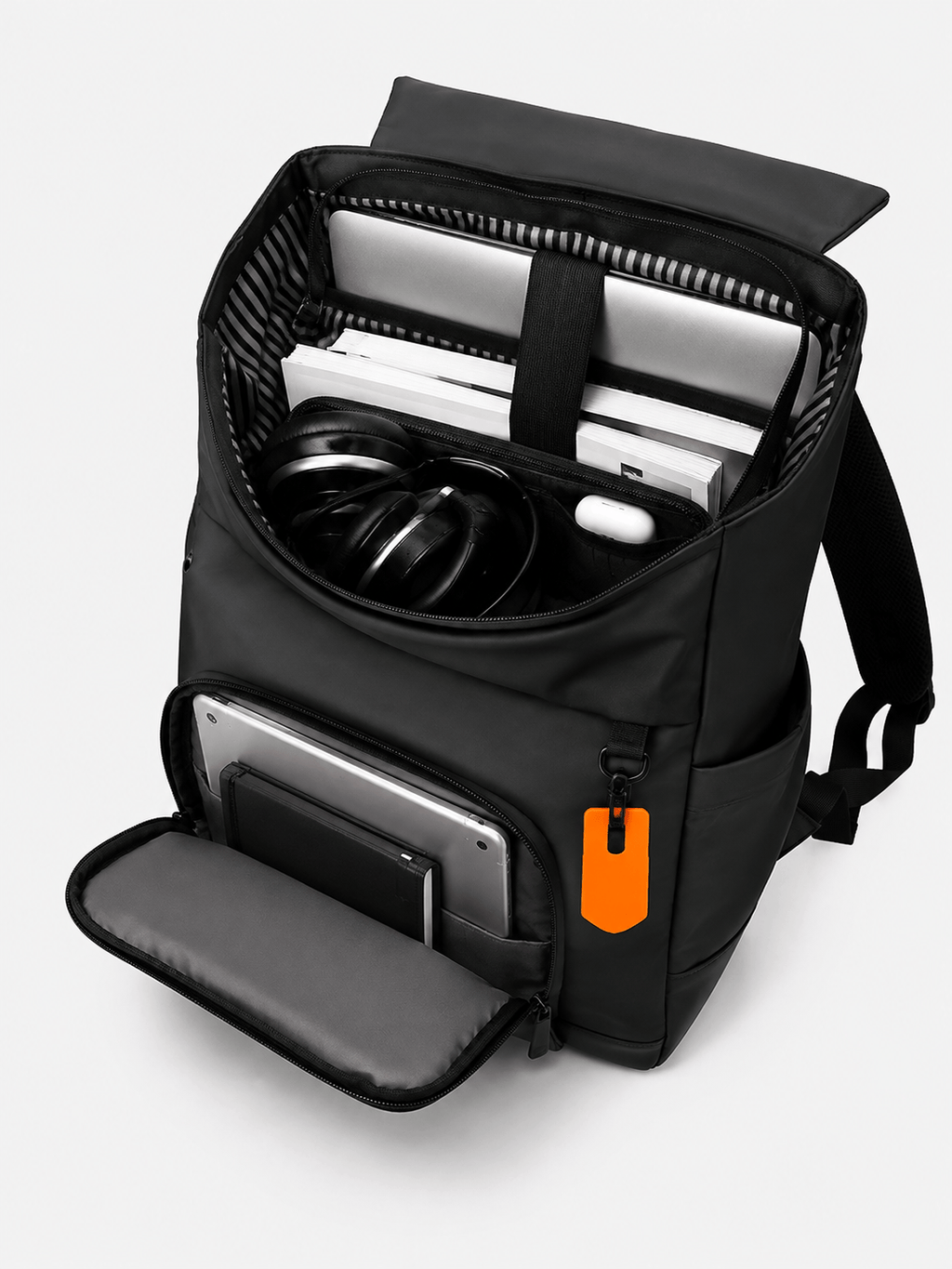 Sackovia Sac À Dos 20-35 L Unisexe Tissu Oxford Ordinateur Portable