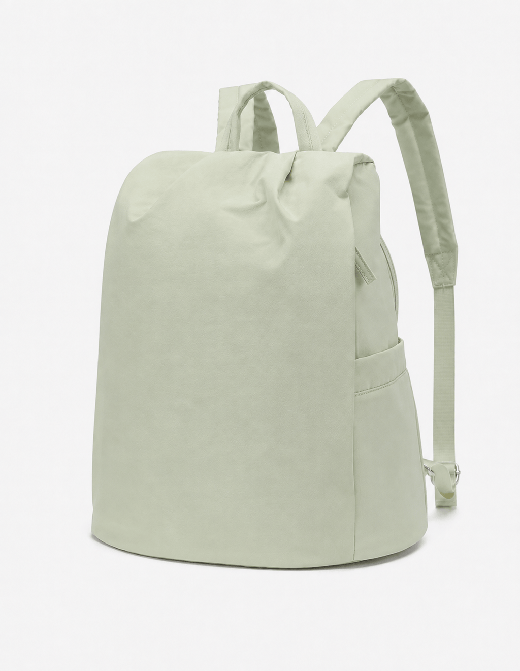 Sackovia Sac À Dos Acétate Beige Avec Poche Latérale