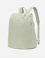 Sackovia Sac À Dos Acétate Beige Avec Poche Latérale