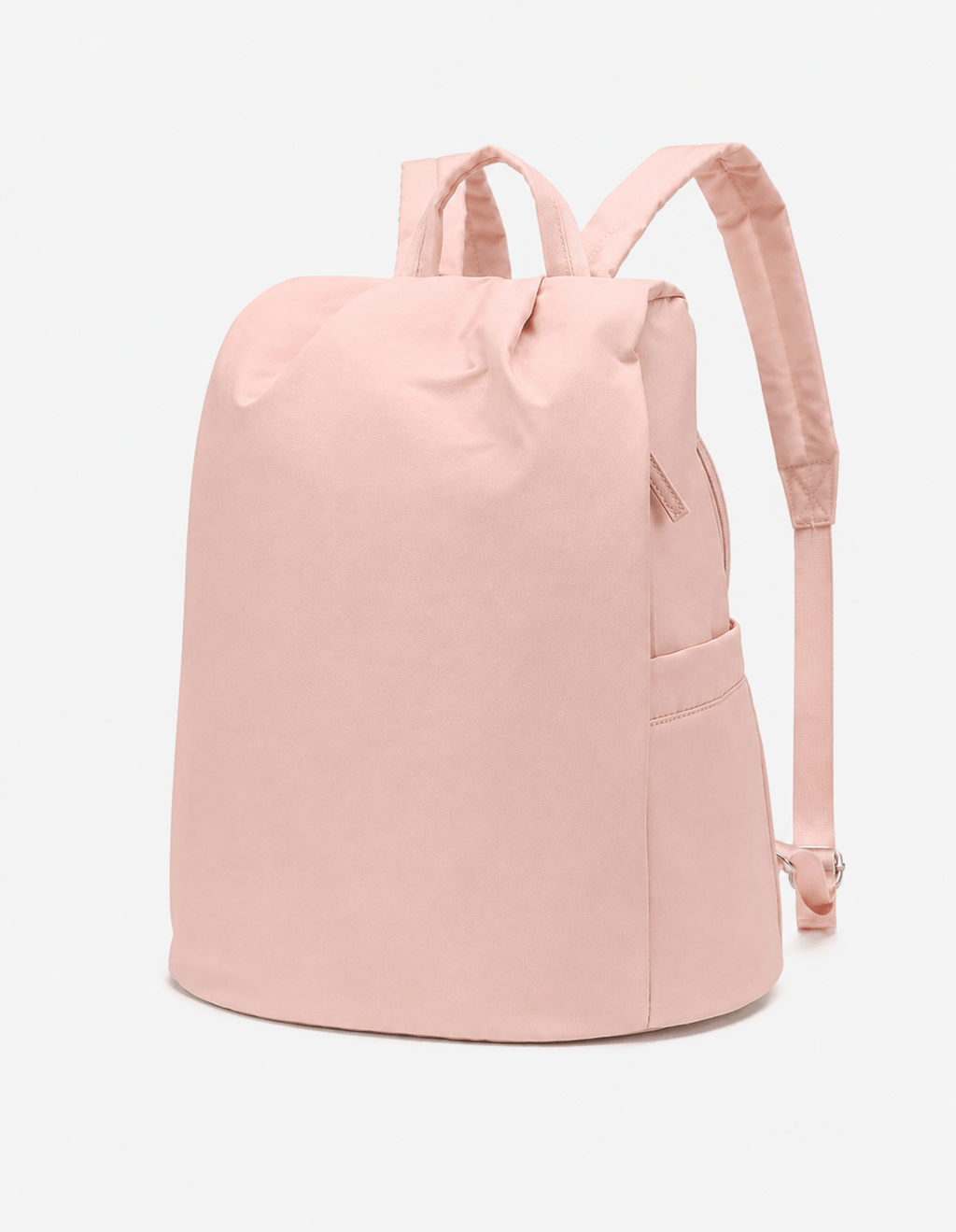 Sackovia Sac À Dos Acétate Beige Avec Poche Latérale
