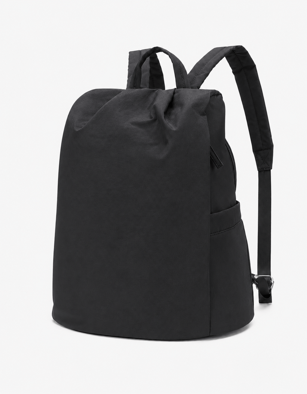 Sackovia Sac À Dos Acétate Beige Avec Poche Latérale