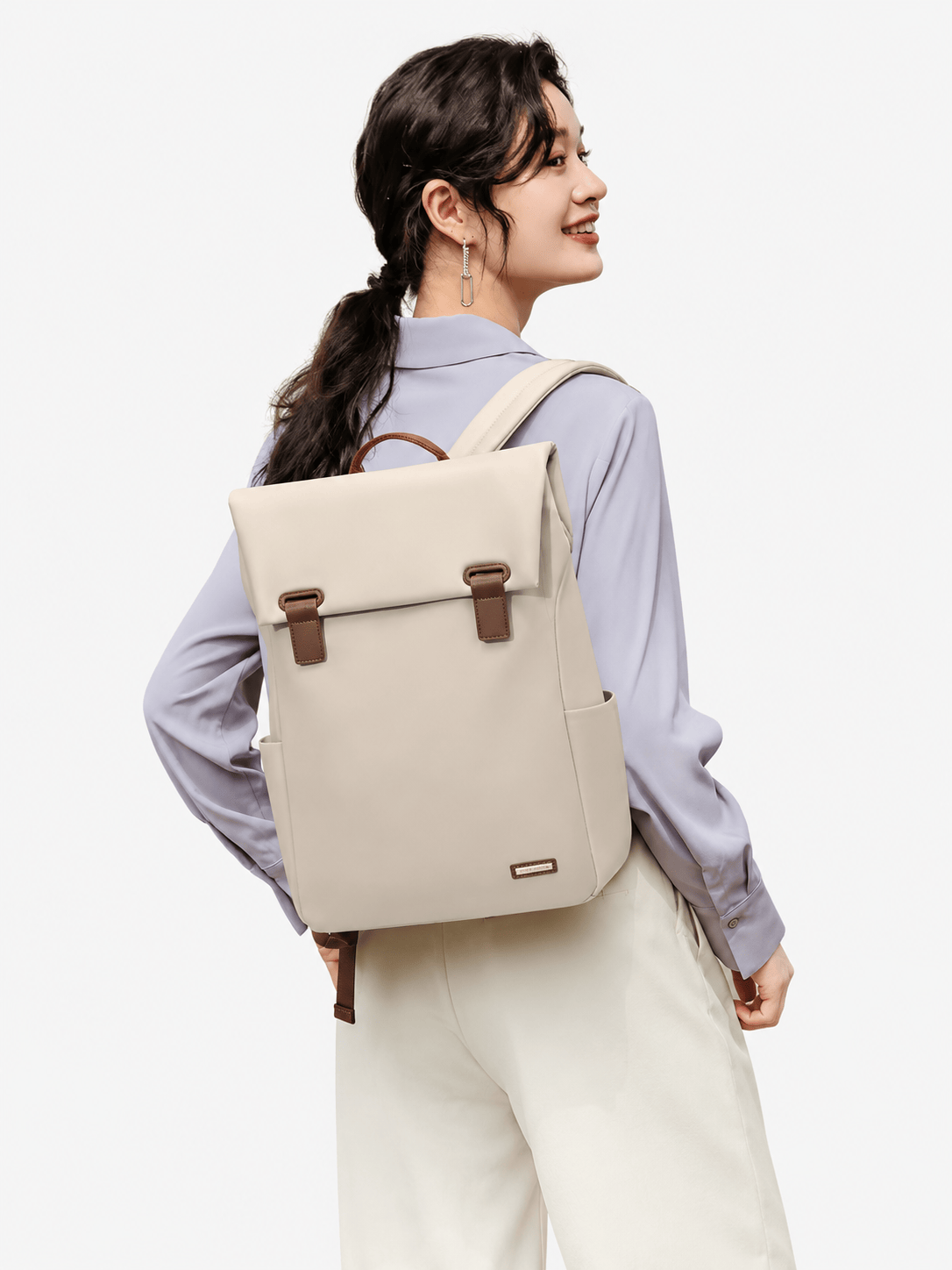 Sackovia Sac À Dos Antivol Imperméable En Cuir Synthétique