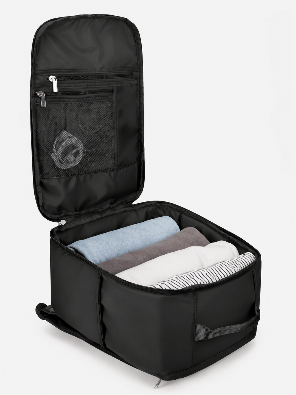 Sackovia Sac À Dos Cabine Noir En Nylon