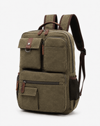 Sackovia Sac À Dos Classe Homme En Toile Compartiment Ordinateur