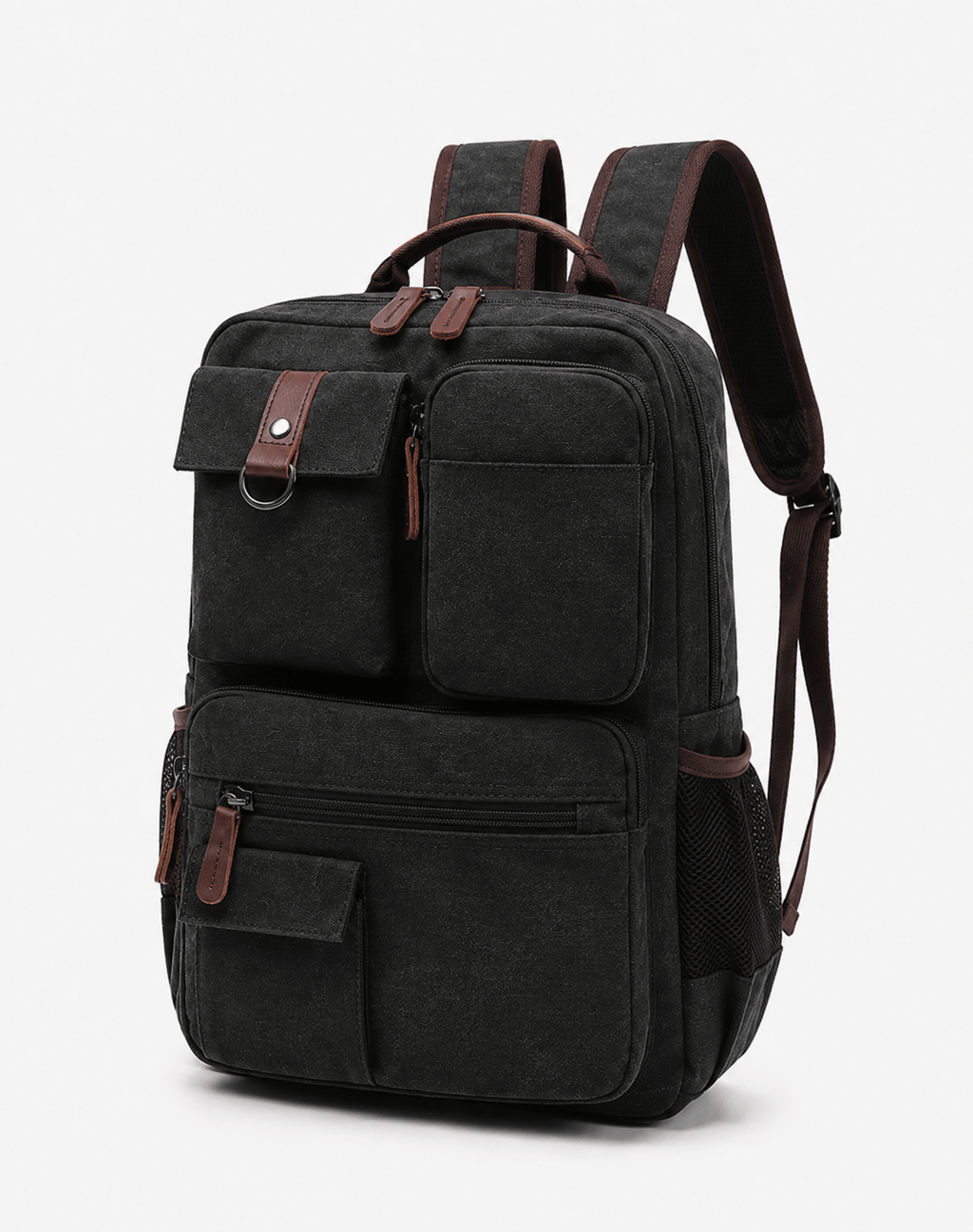 Sackovia Sac À Dos Classe Homme En Toile Compartiment Ordinateur