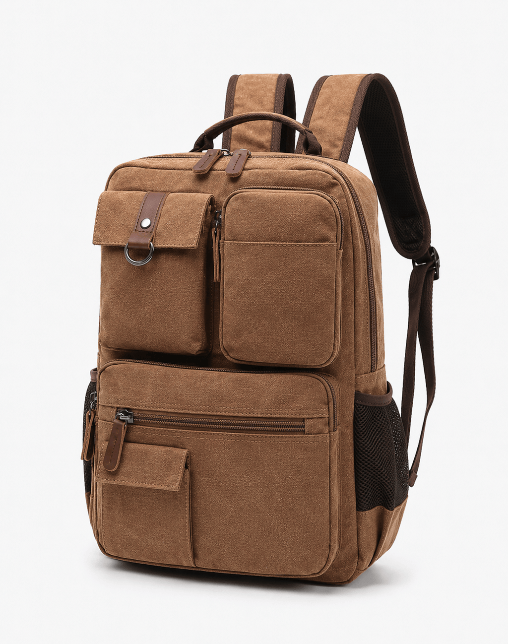 Sackovia Sac À Dos Classe Homme En Toile Compartiment Ordinateur