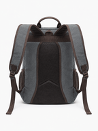 Sackovia Sac À Dos Classe Homme En Toile Compartiment Ordinateur
