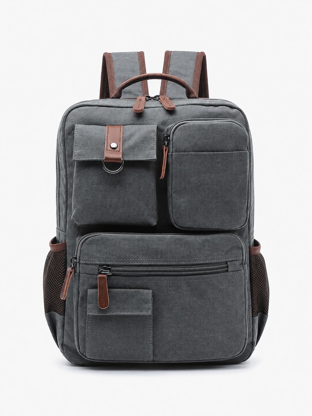 Sackovia Sac À Dos Classe Homme En Toile Compartiment Ordinateur