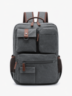 Sackovia Sac À Dos Classe Homme En Toile Compartiment Ordinateur