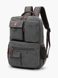 Sackovia Sac À Dos Classe Homme En Toile Compartiment Ordinateur