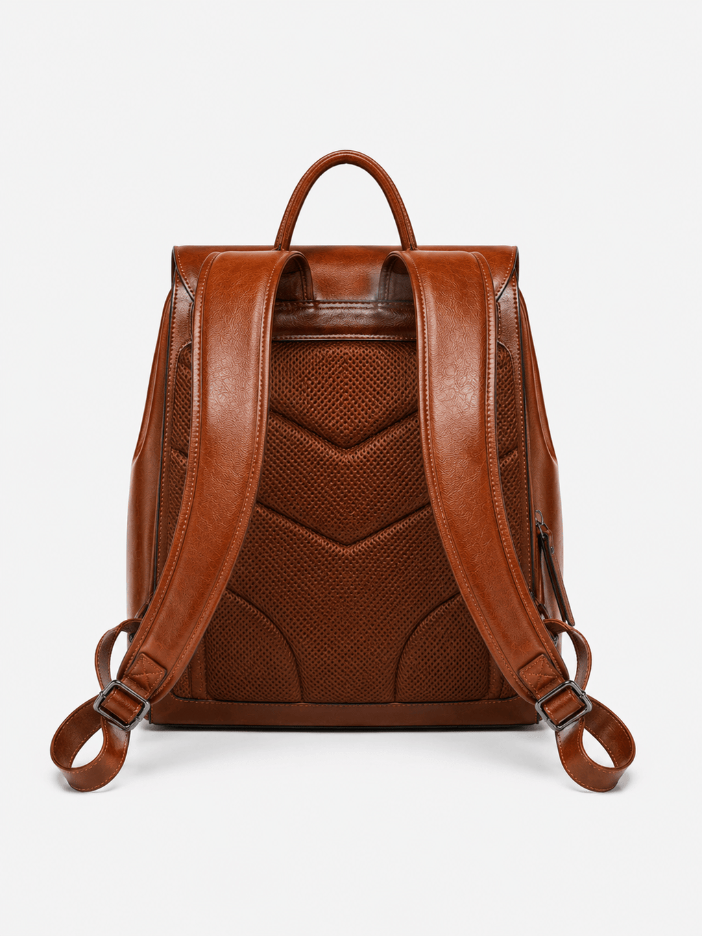 Sackovia Sac À Dos Cuir Femme Véritable Marron