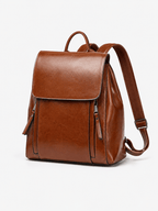 Sackovia Sac À Dos Cuir Femme Véritable Marron