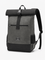Sackovia Sac À Dos Cuir PU Roll-Top Extensible Imperméable