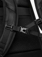Sackovia Sac À Dos De Voyage Noir 50 L Imperméable Avec Compartiment